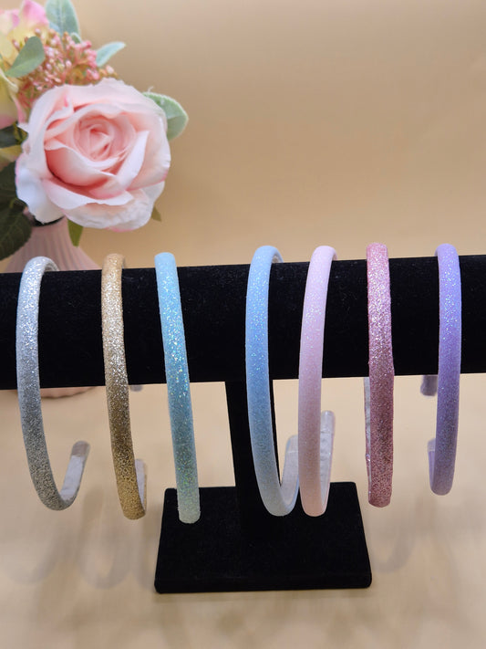 Haarreif mit Glitzer