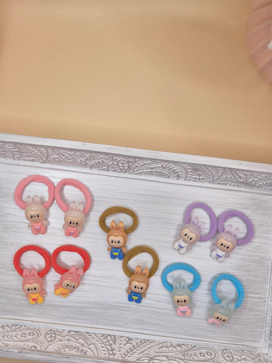 Labubu Acryl 2er Set Haargummis