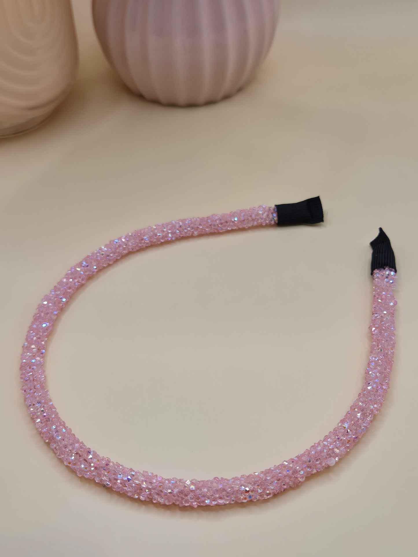 Haarreif mit groben Glitzer