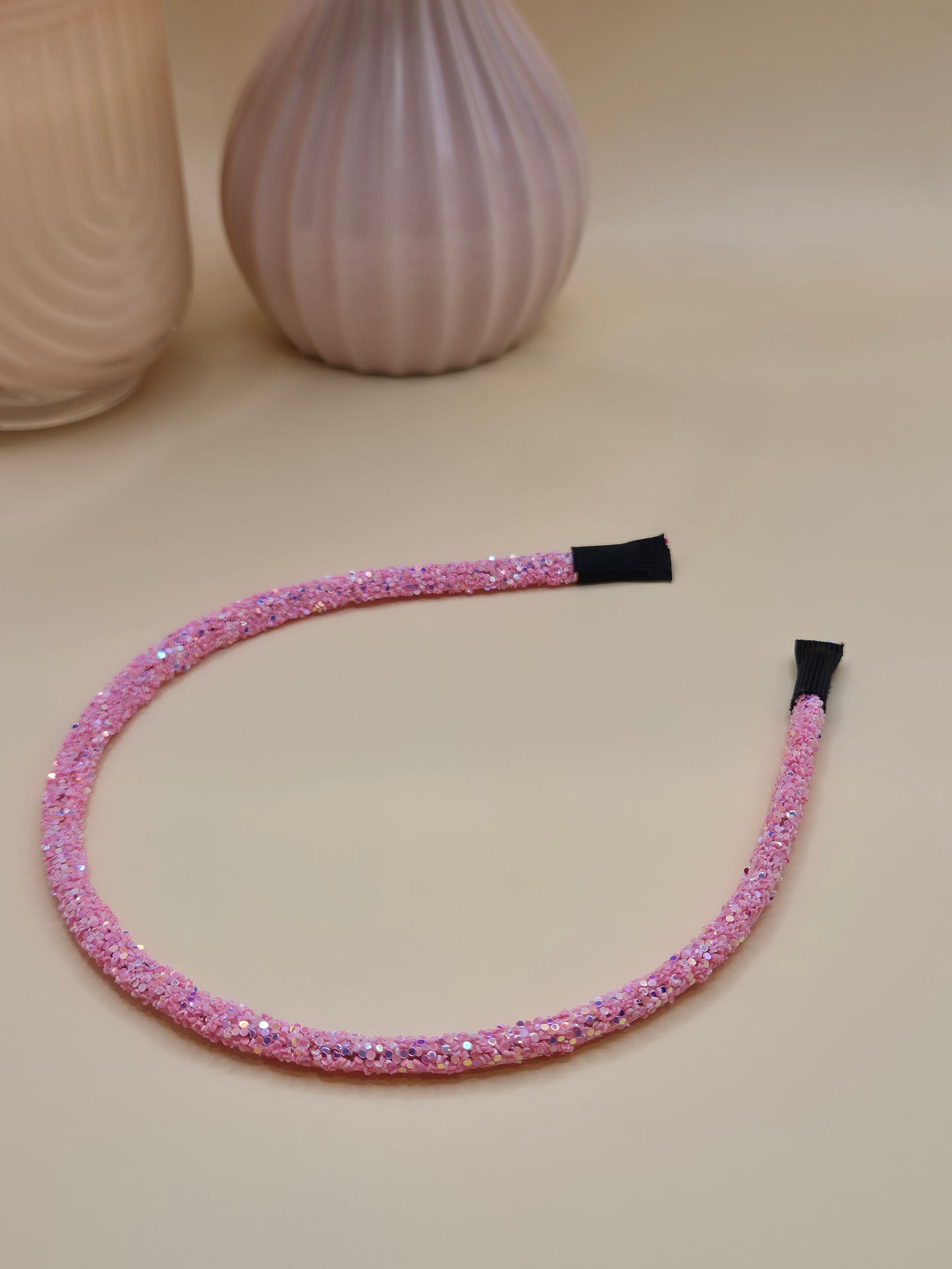 Haarreif mit groben Glitzer
