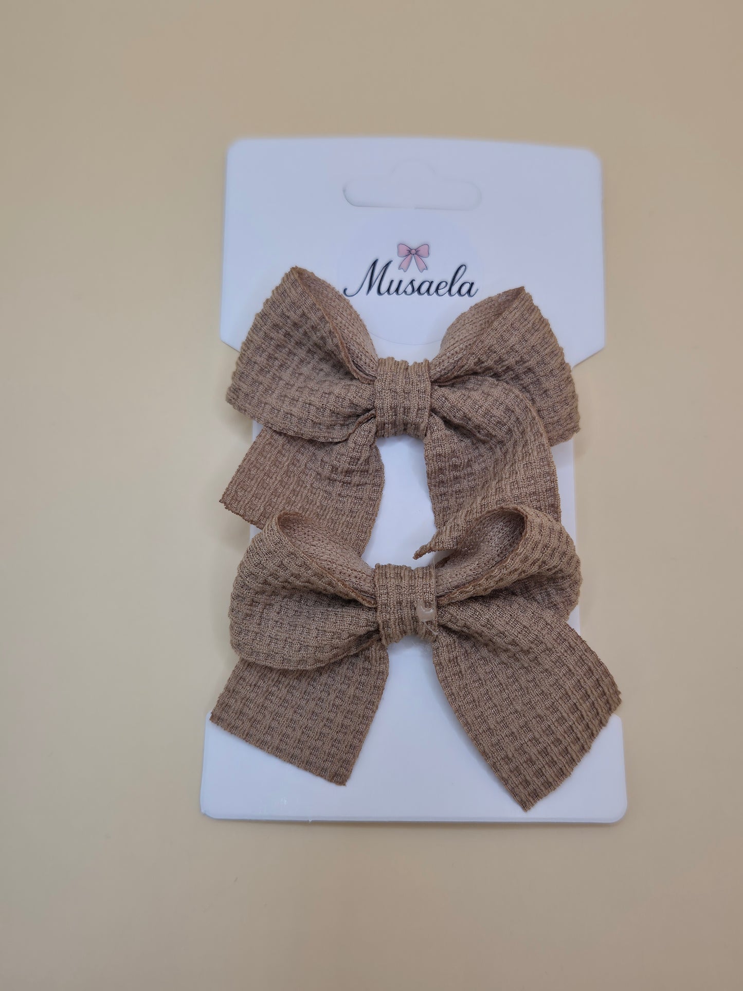 Haarspange mit schöner gereiften Schleife