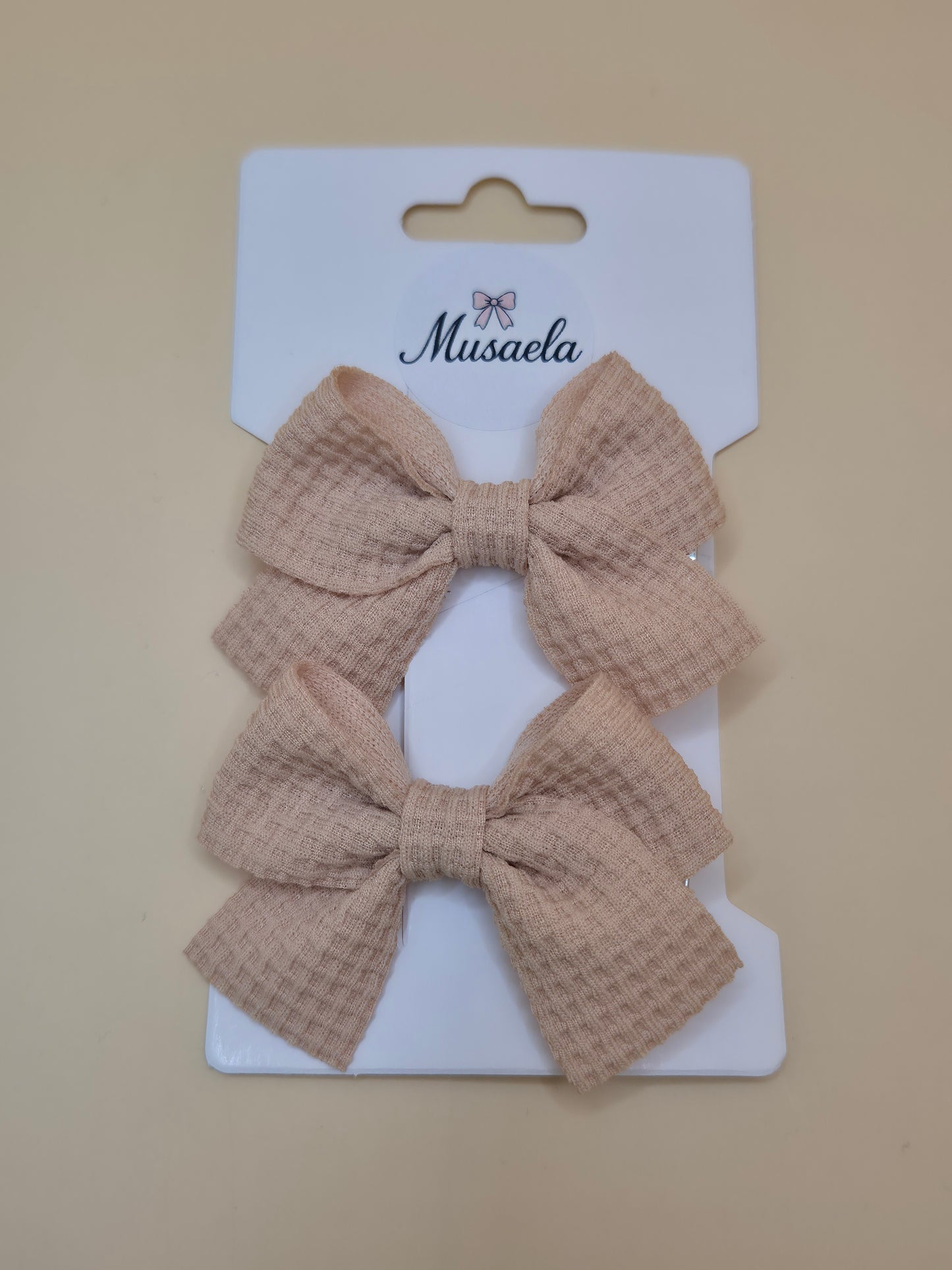 Haarspange mit schöner gereiften Schleife