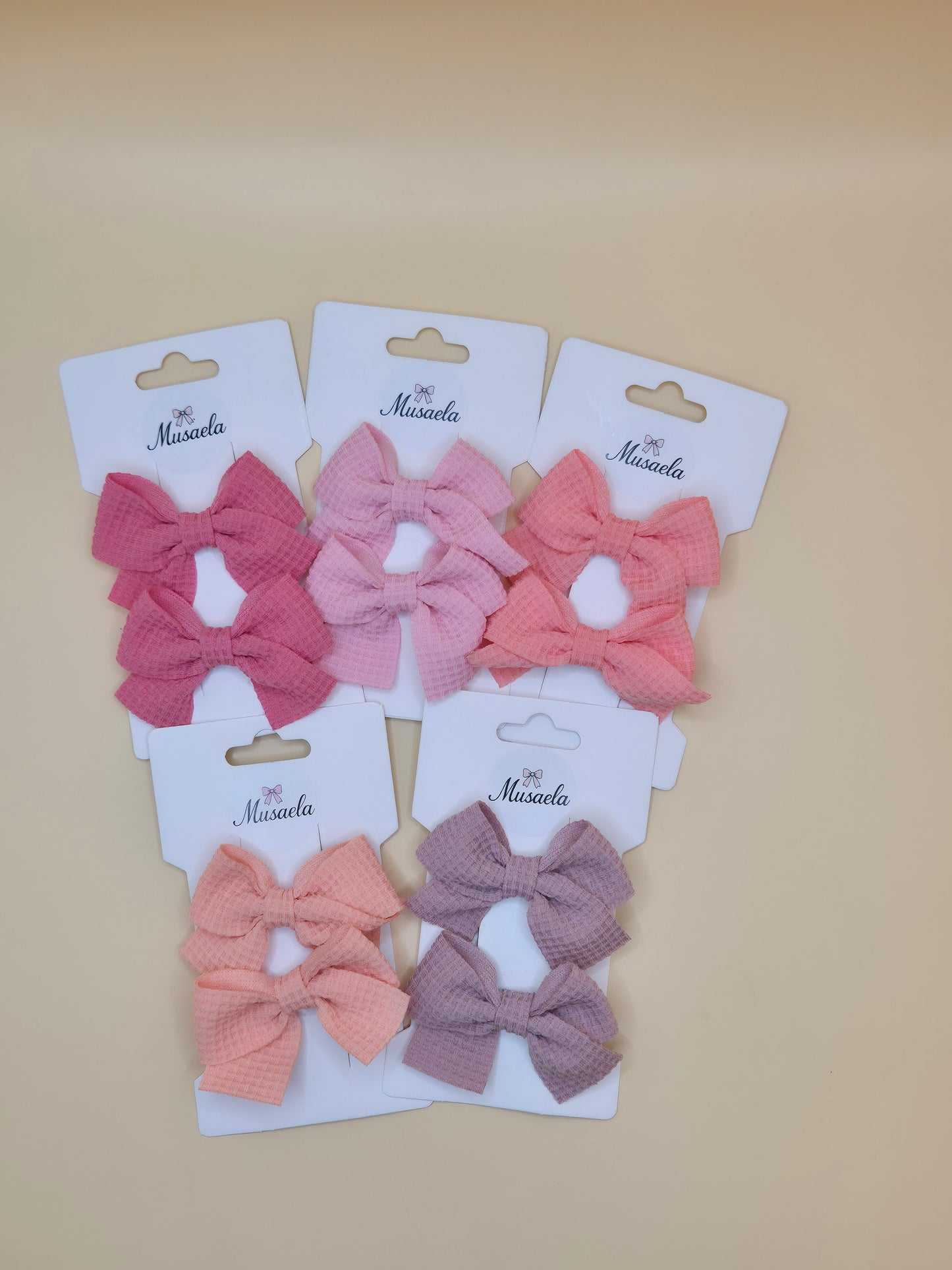 Haarspange mit schöner gereiften Schleife