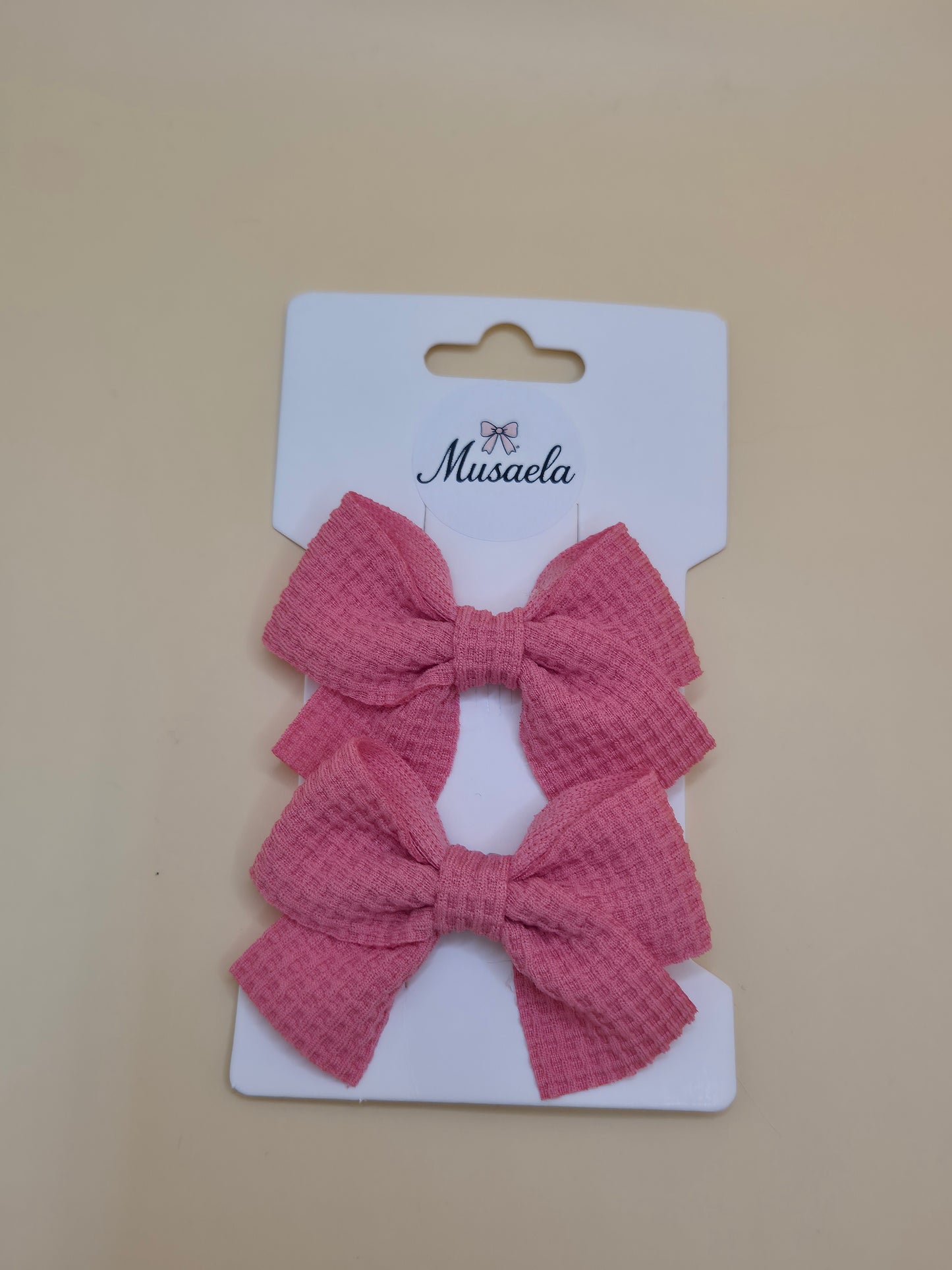 Haarspange mit schöner gereiften Schleife