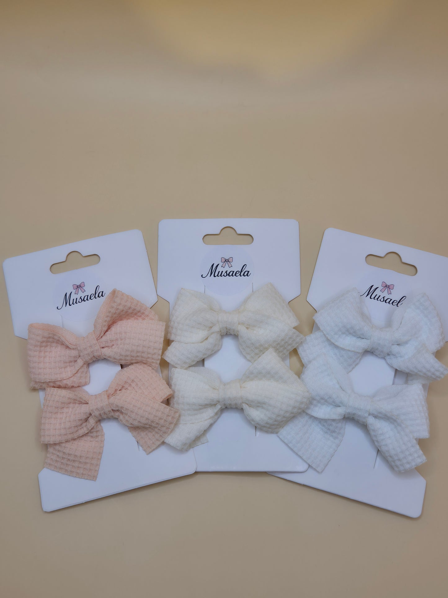 Haarspange mit schöner gereiften Schleife