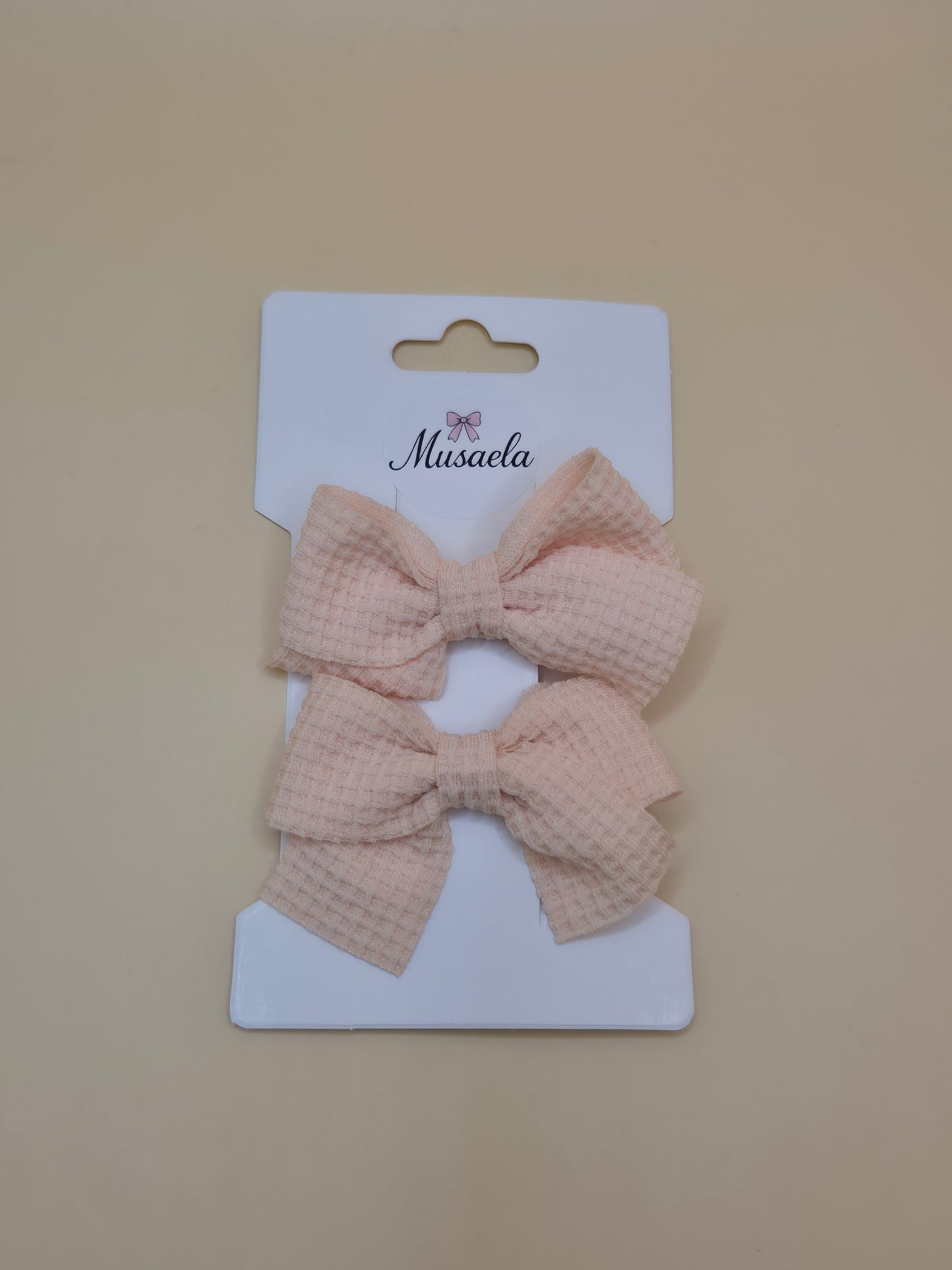 Haarspange mit schöner gereiften Schleife