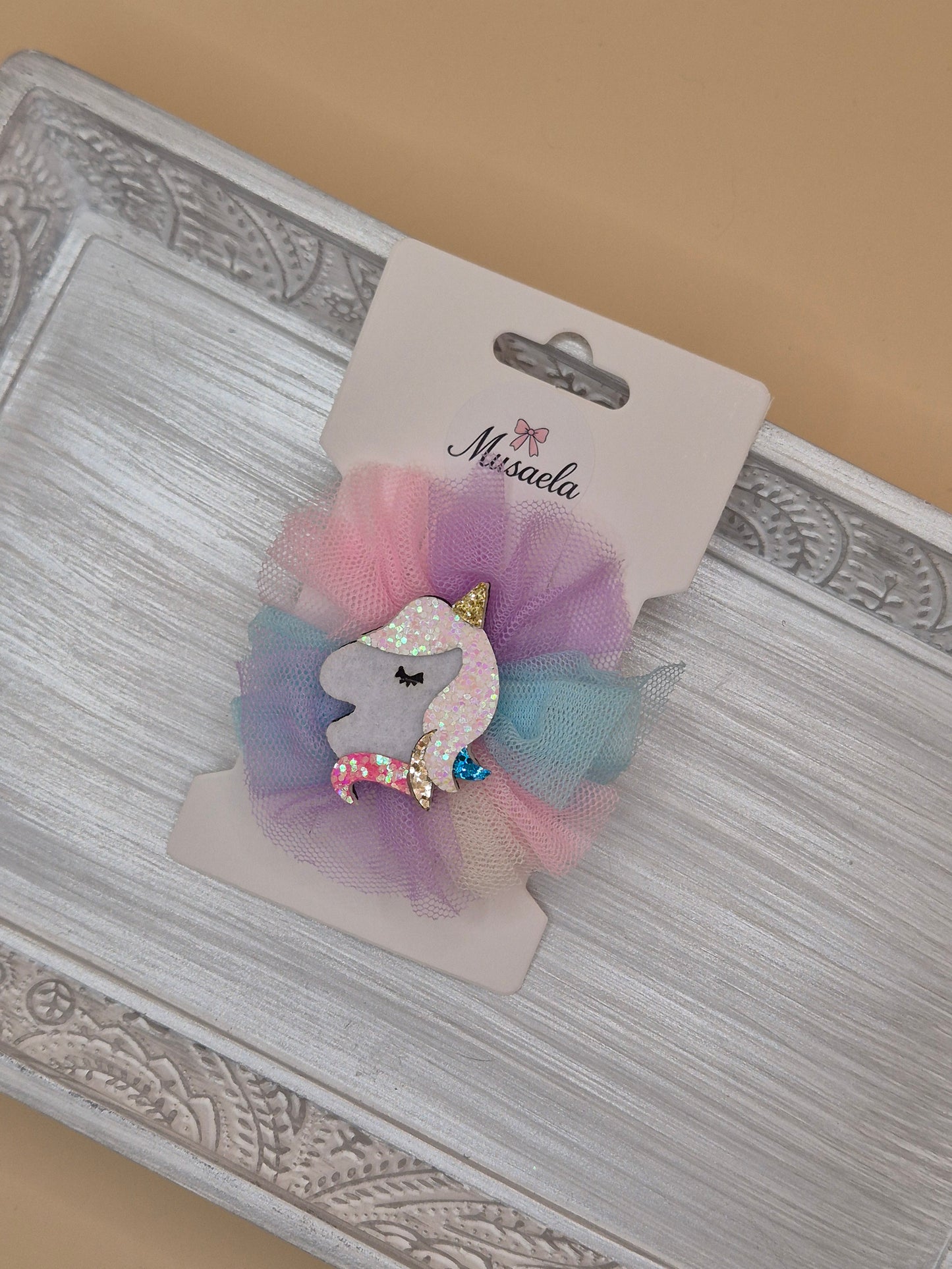 Einhorn Haarspange