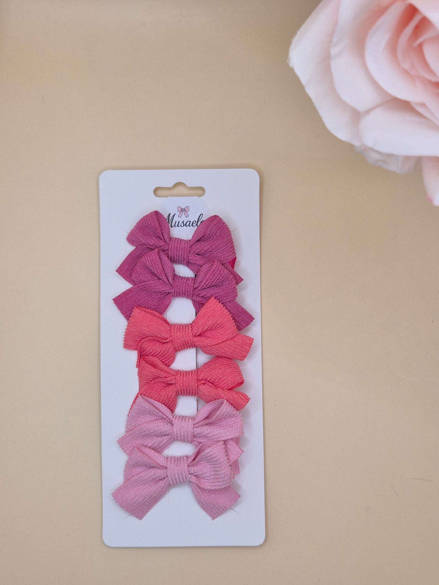 Haarspangen Sets Schleife in verschiedenen Farben