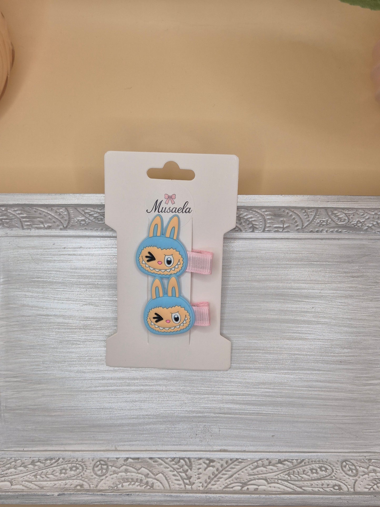 2er Haarspangenset Labubu