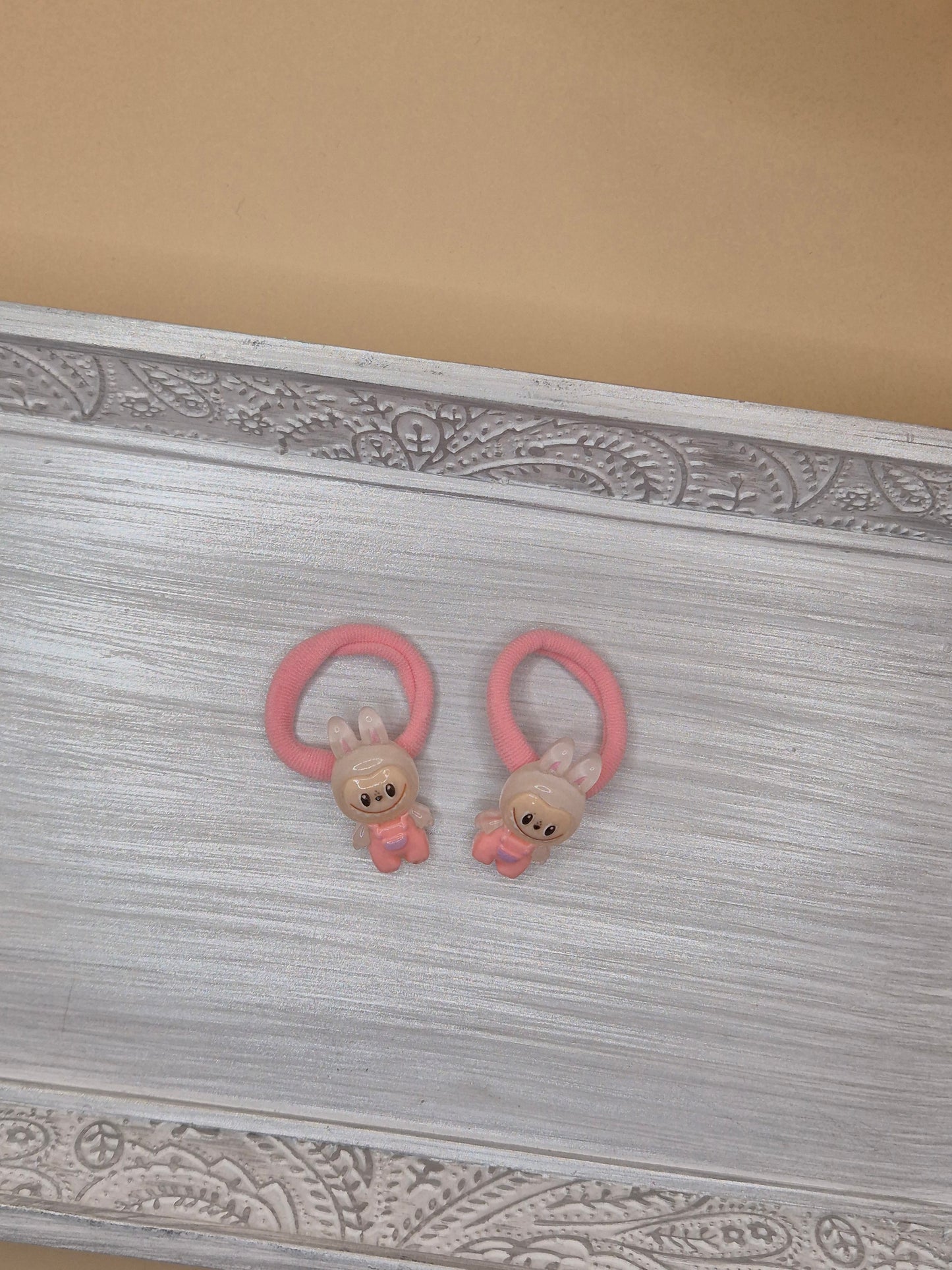 Labubu Acryl 2er Set Haargummis