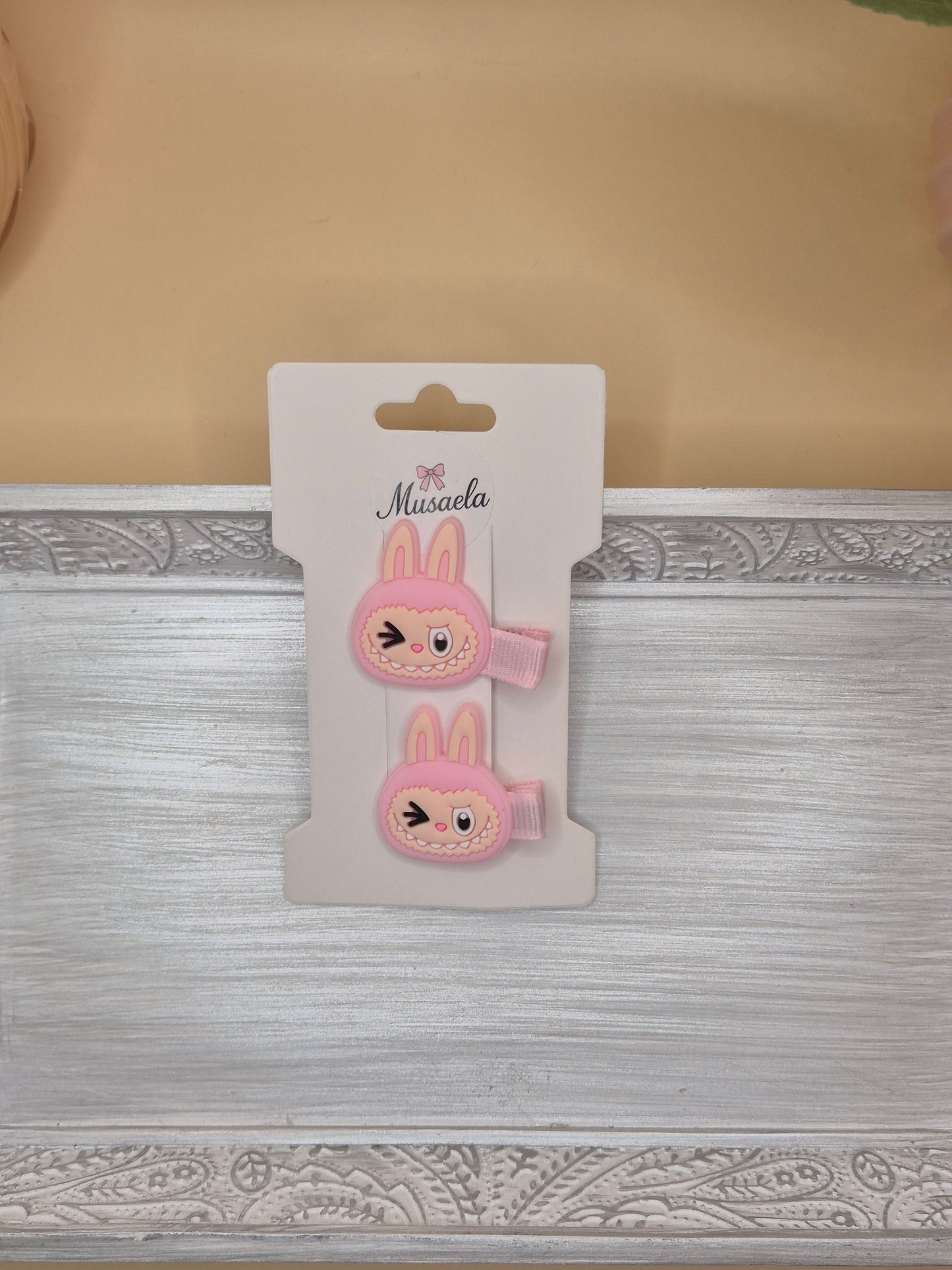 2er Haarspangenset Labubu