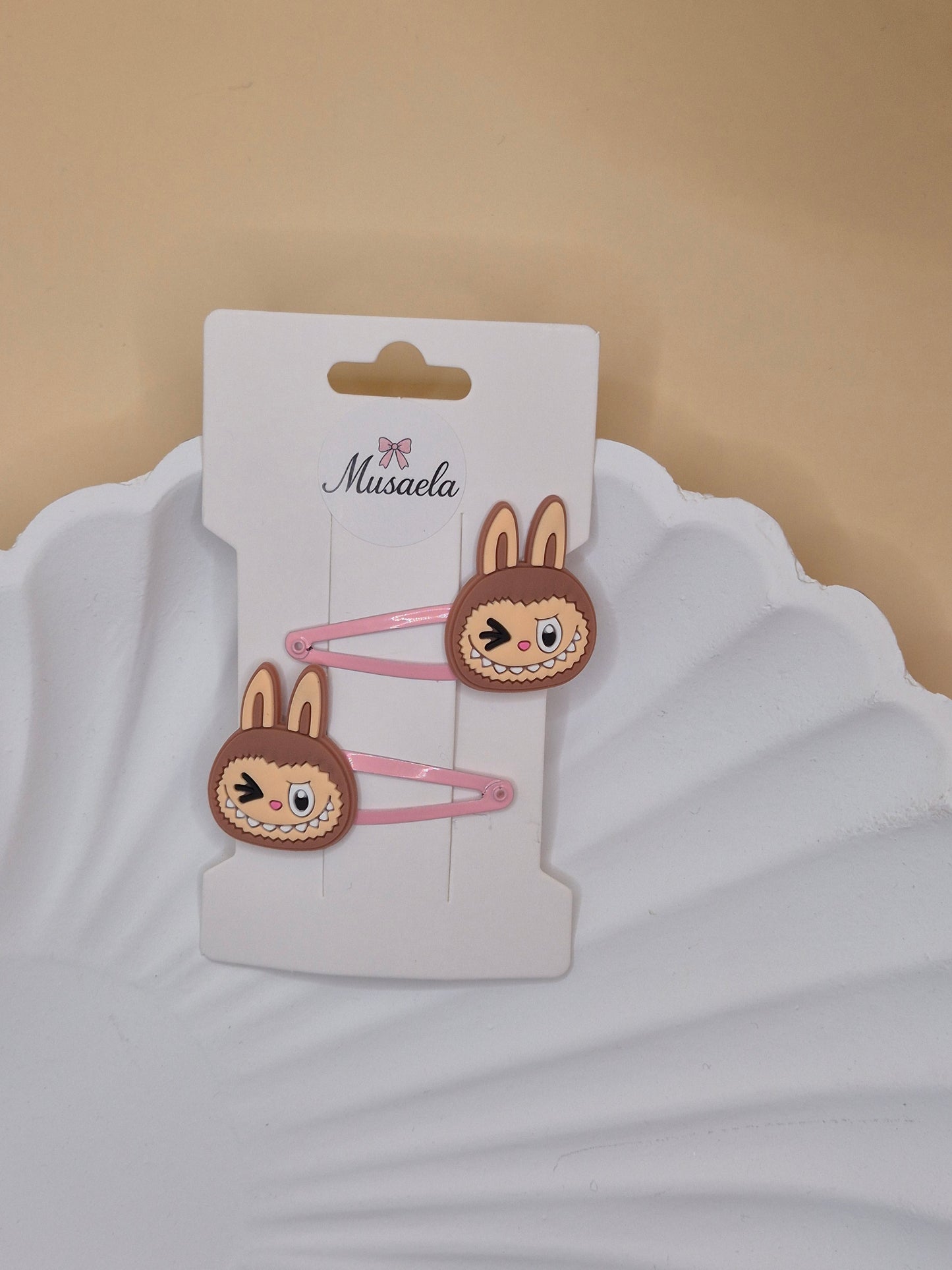 2er Haarspangen Set Labubu