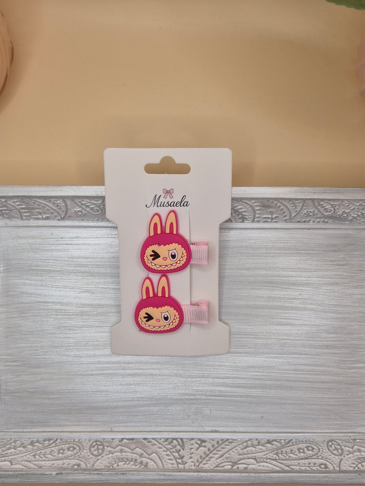 2er Haarspangenset Labubu