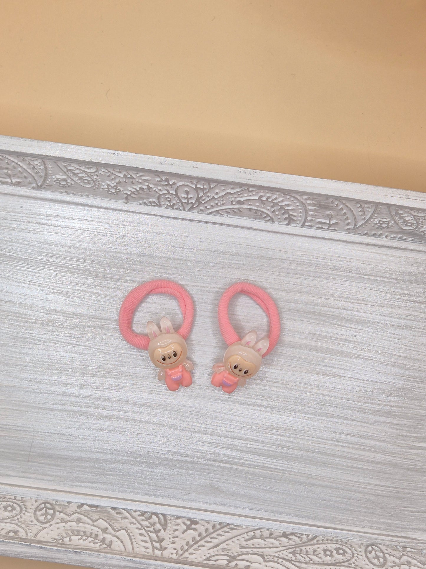 Labubu Acryl 2er Set Haargummis