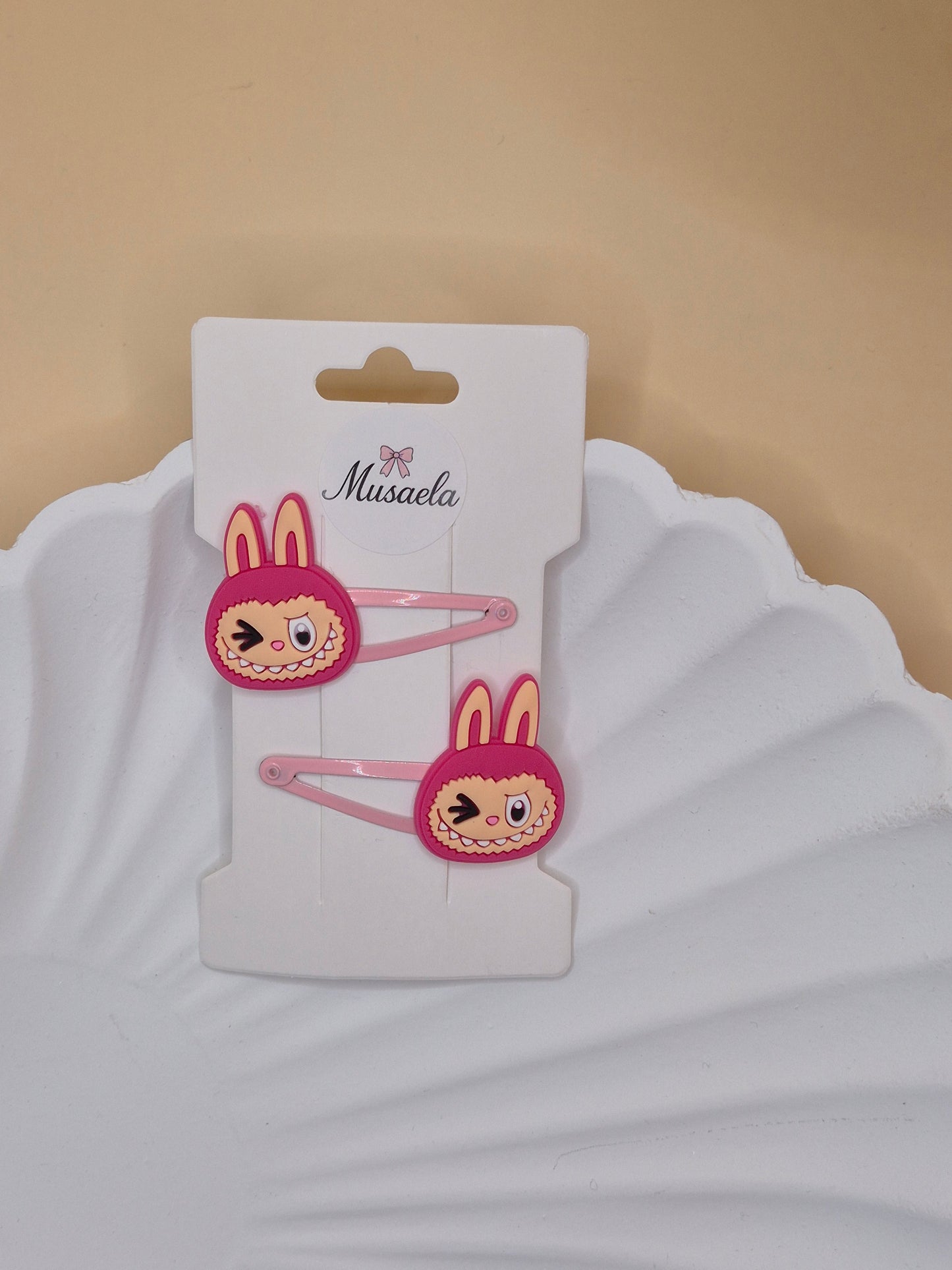 2er Haarspangen Set Labubu