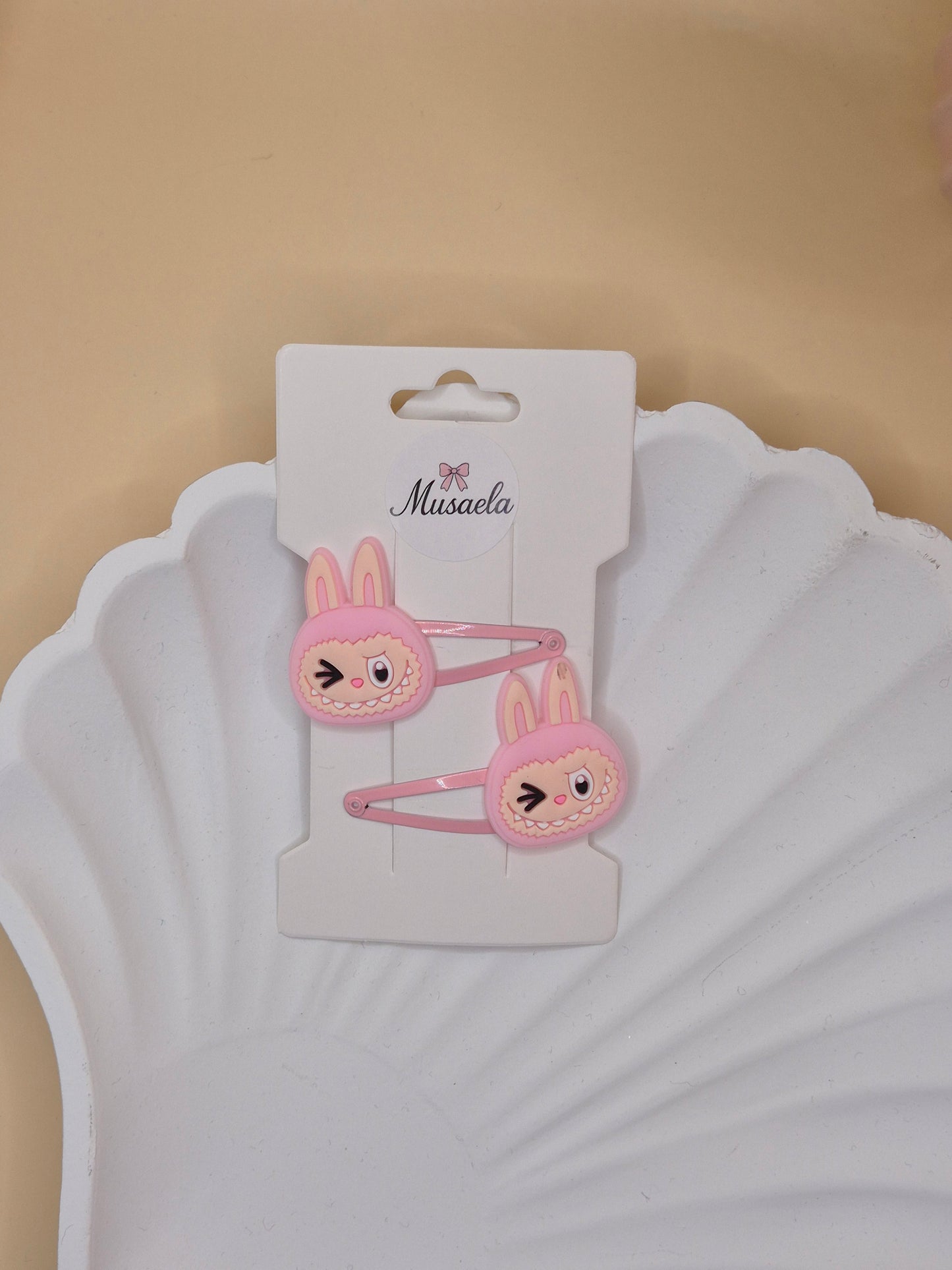 2er Haarspangen Set Labubu