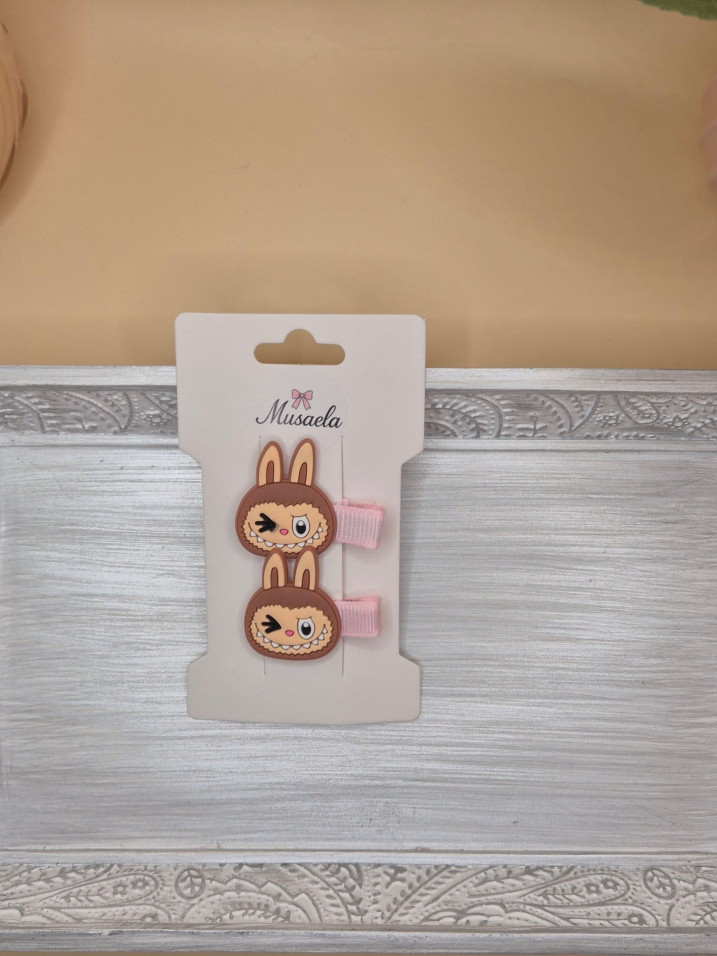 2er Haarspangenset Labubu